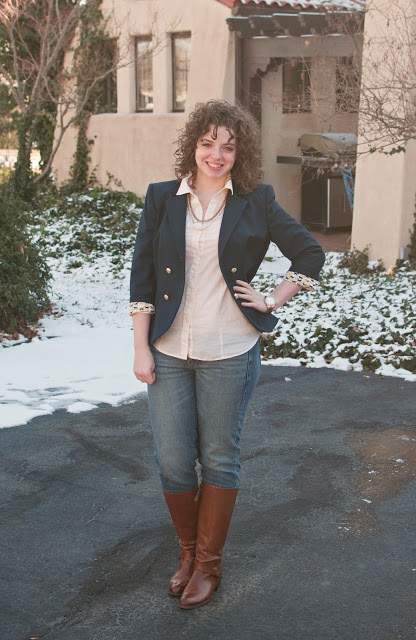 Equestrian Blazer Outfit