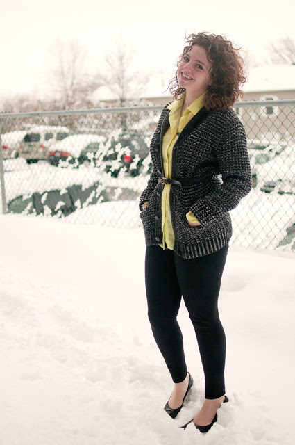 Women's Neon Top with Sweater