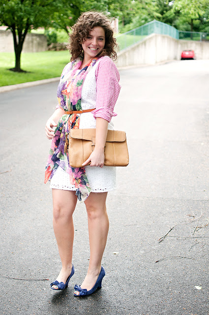 White Eyelet Dress