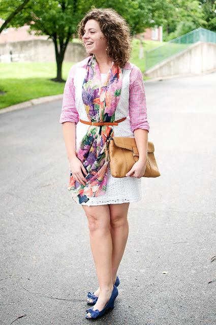 White Eyelet Dress