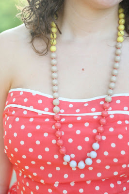 Pink Polka Dot Dress