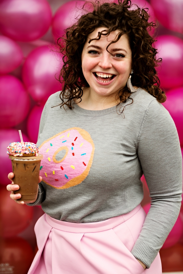 Donut Sweater outfit | theadoredlife.com
