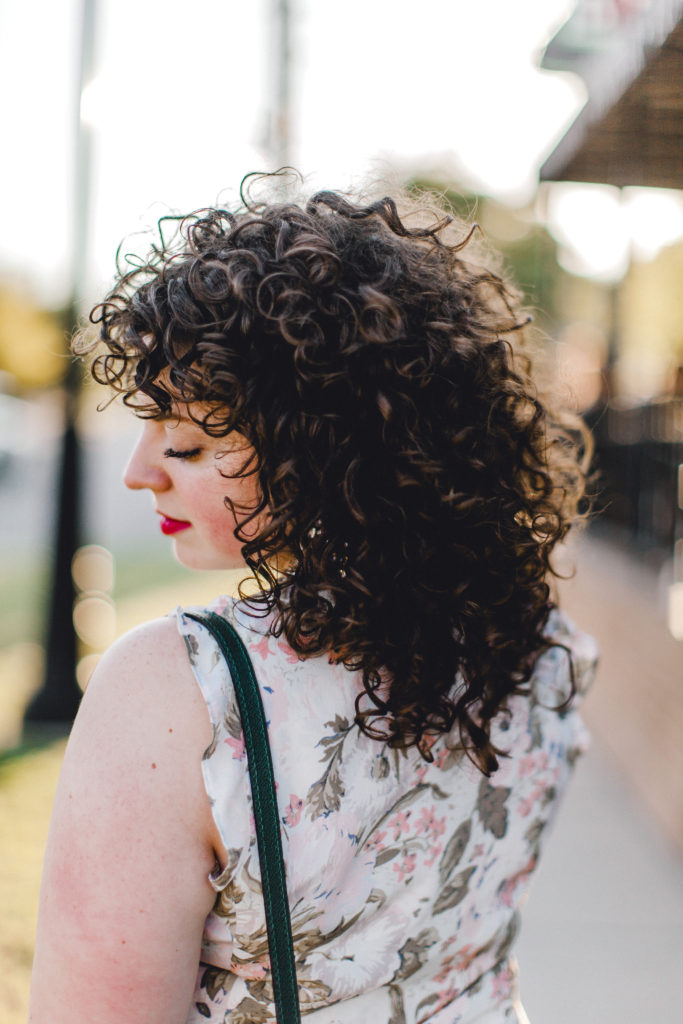 Naturally curly hairstyle | theadoredlife.com