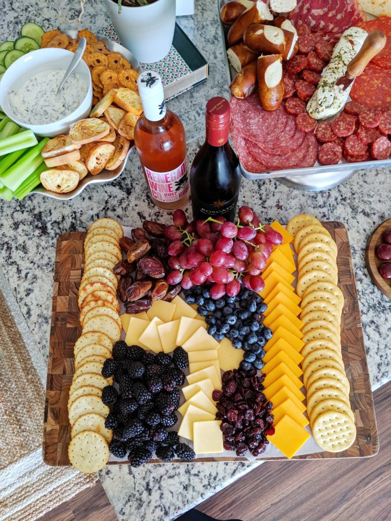 How to throw a wine about life party! Complete with an Aldi shopping list for your affordable charcuterie!