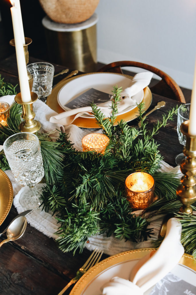 Winter tablescape inspiration for dinner parties and entertaining | theadoredlife.com