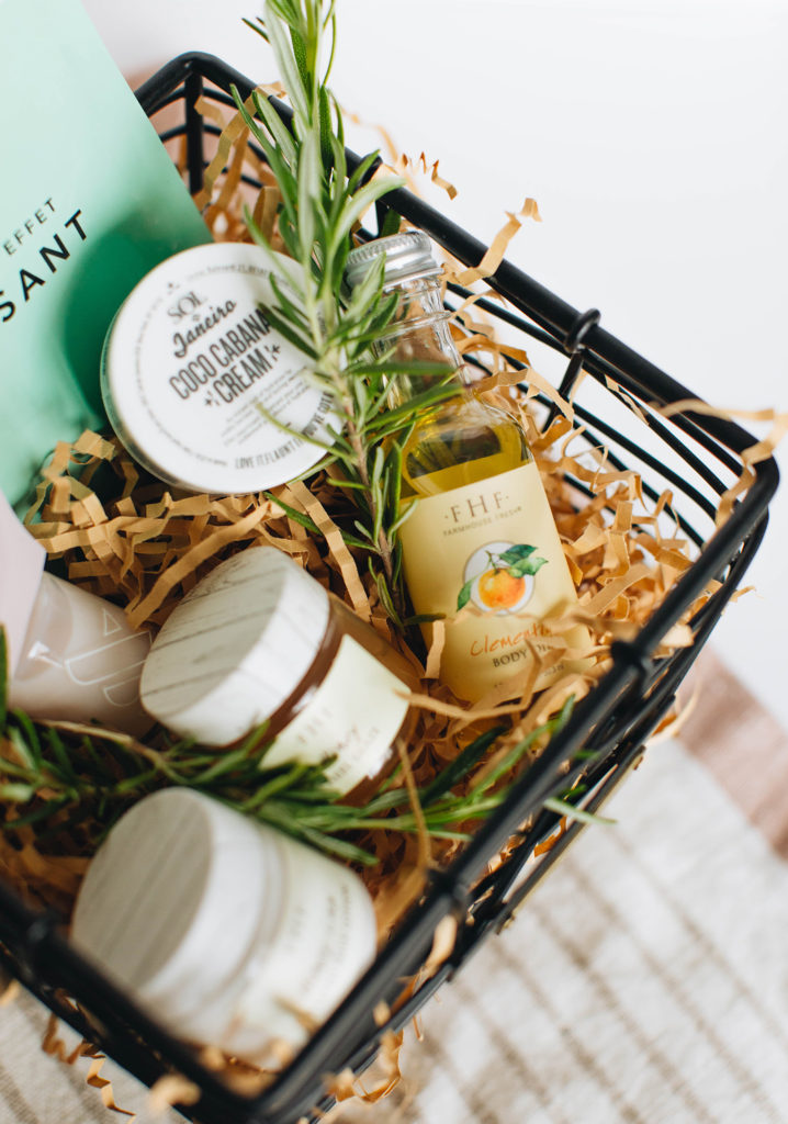 Easy Gift Basket Ideas | Self Care Gift Basket