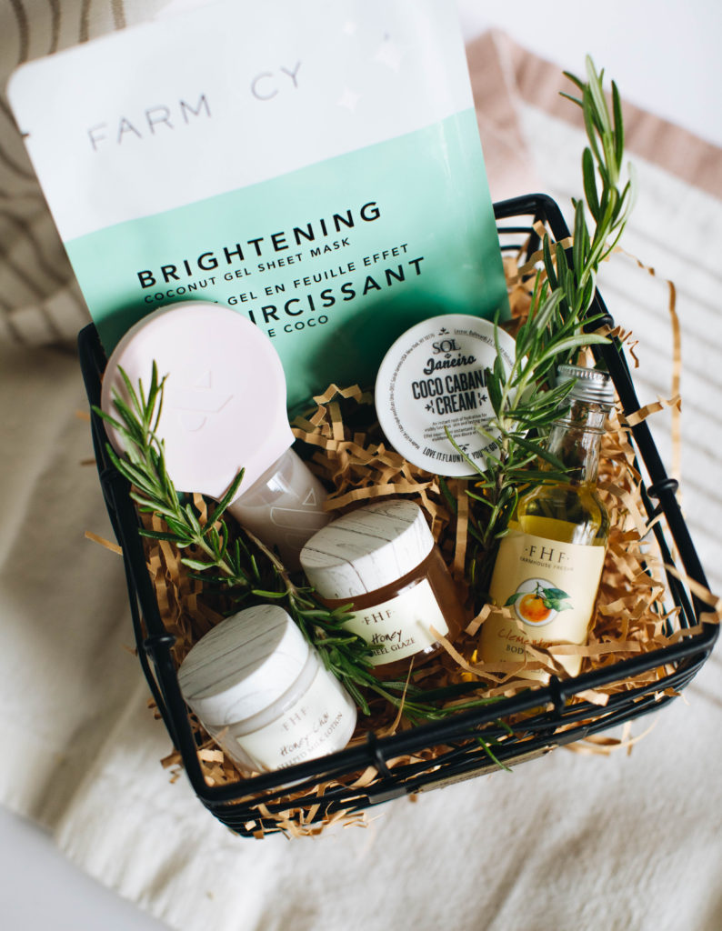 Easy Gift Basket Ideas | Self Care Gift Basket