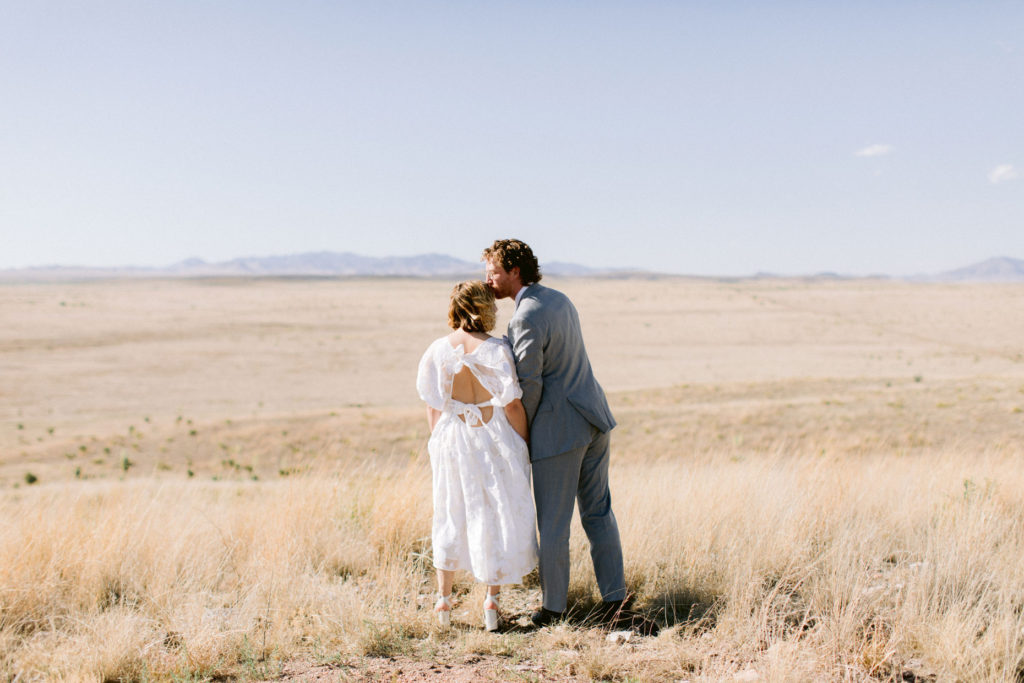 A real Marfa wedding during the time of COVID | How one bride handled a destination wedding elopement 