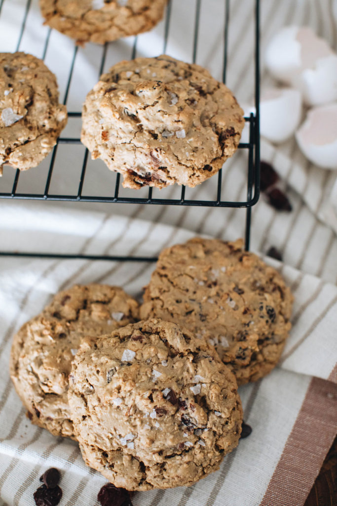 Brown butter cherry chocolate chip cookies | Buttery, gooey, chewy cookies you will LOVE!